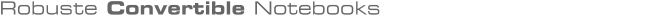 Full-Ruggedized Notebooks