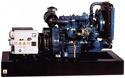 KUBOTA power generator set, open frame