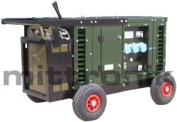super silent diesel generator in army version