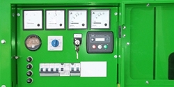 MCP - Manuelle Schalttafel am Stromaggregat / Diesel-Generator