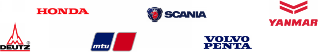 Deutz Honda MTU Scania Volvo Penta Yanmar
